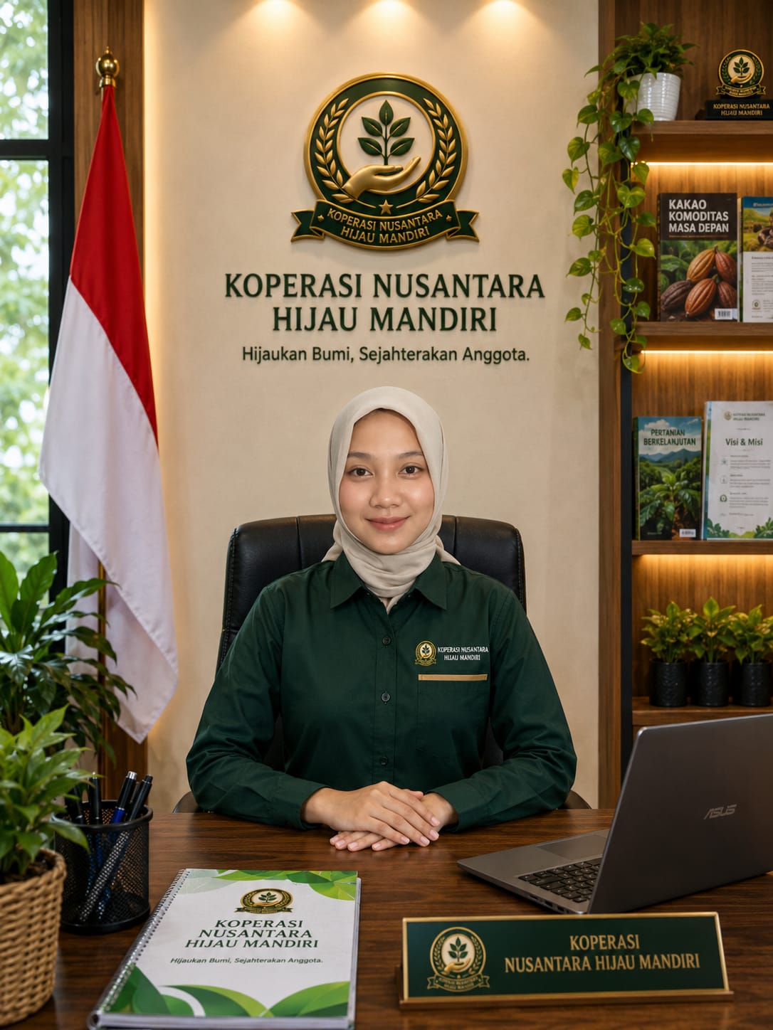 Laira Naya Sabrina — Koperasi Nusantara Hijau Mandiri · Bitecoa Foundation