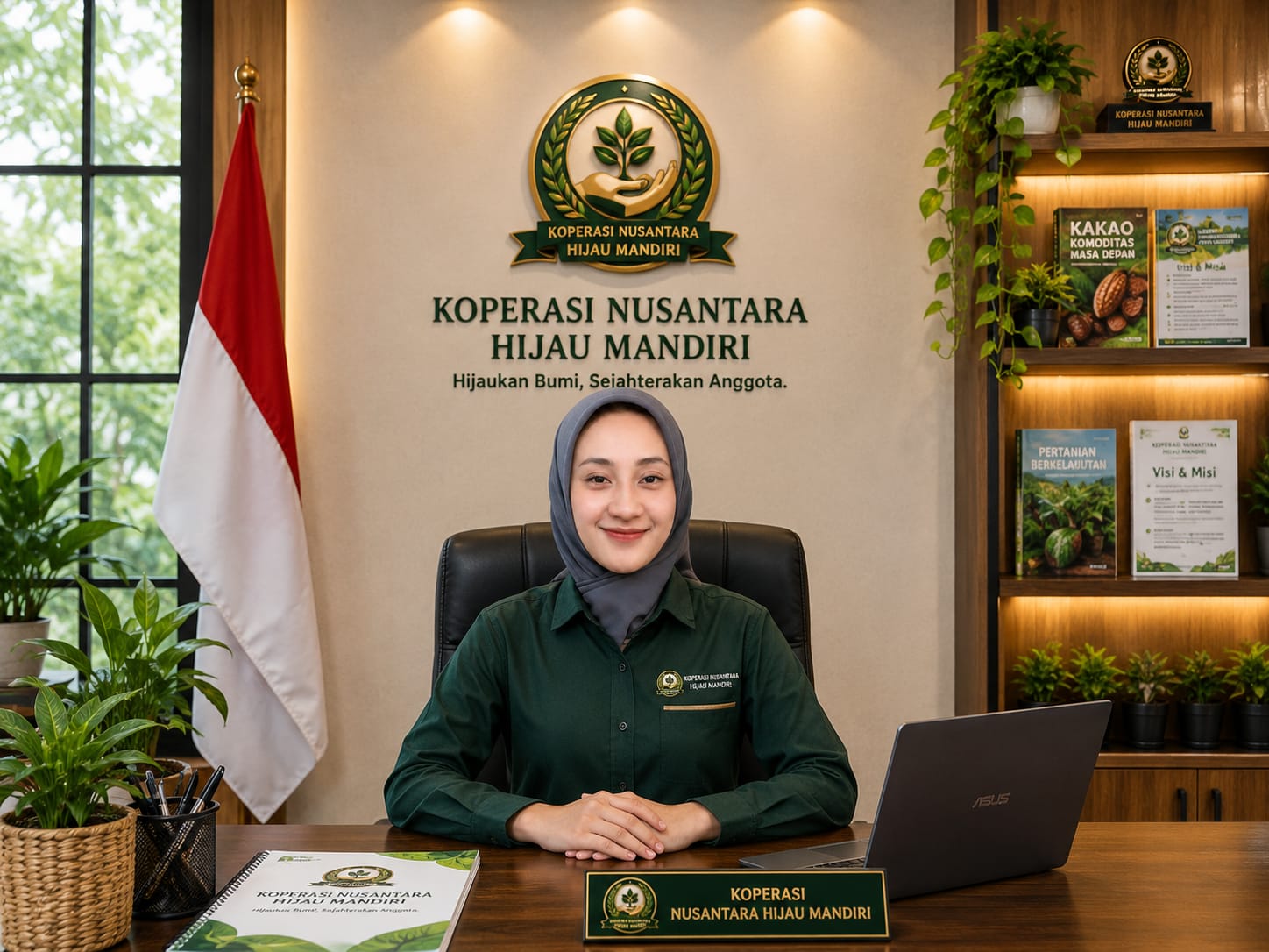 Nazzala Aulia Atmadja — Koperasi Nusantara Hijau Mandiri · Bitecoa Foundation